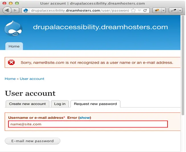 User Account